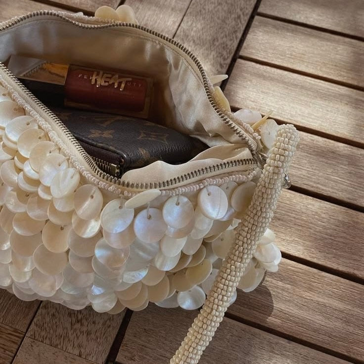 Sac à Main Vintage à Paillettes – Pochette Élégante Toutes Saisons