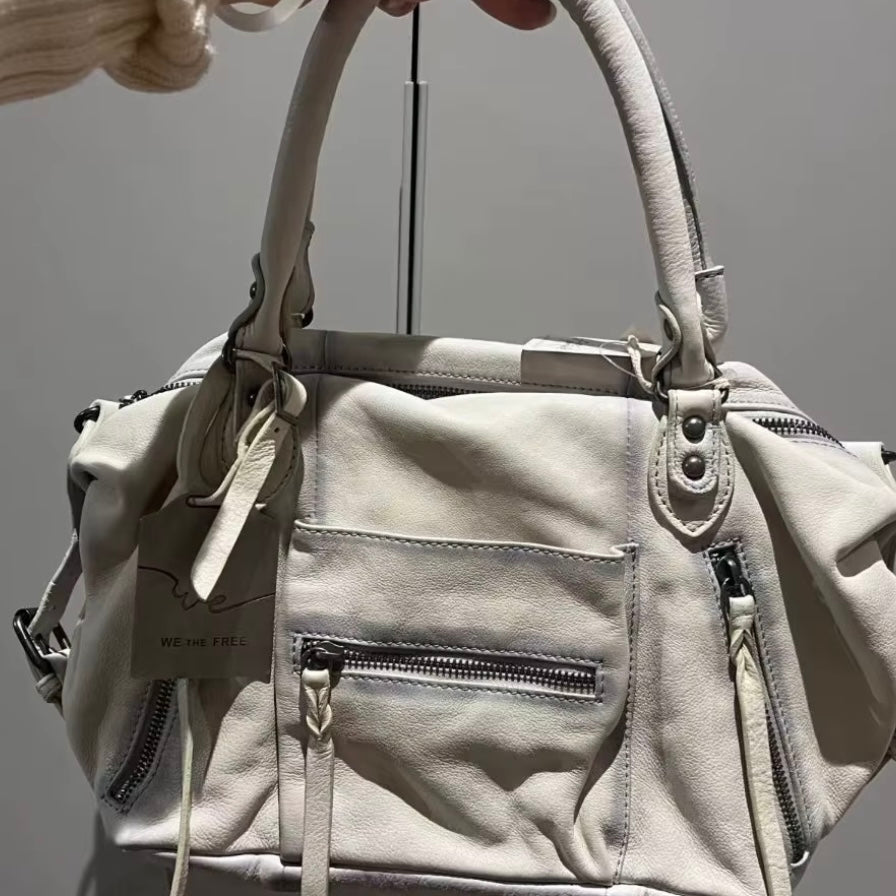 Sac Bandoulière Vintage – Style Moto Bohème