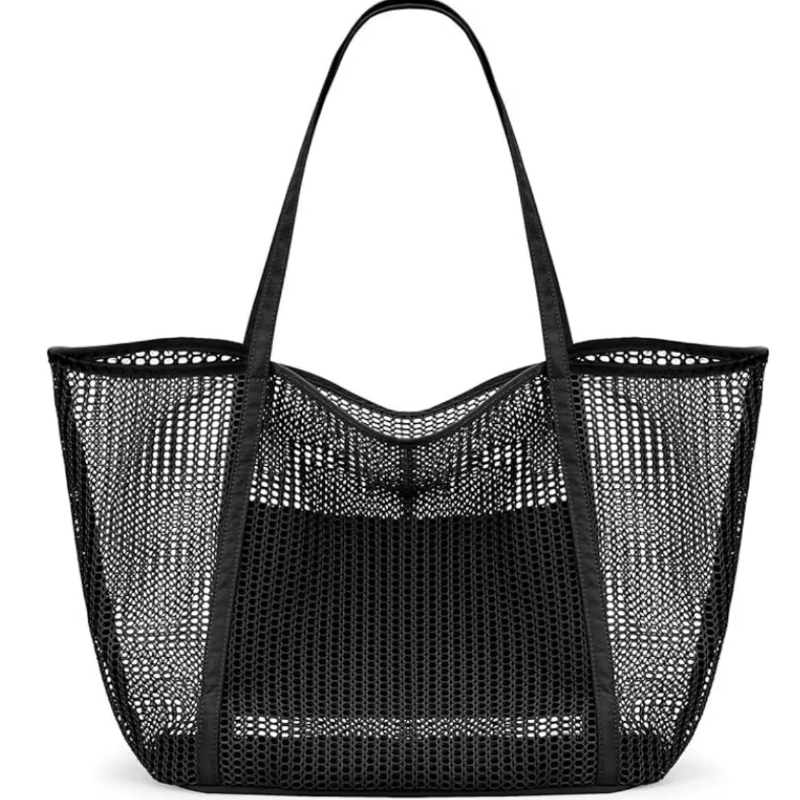 Tote Soleil — Sac de Plage Grande Capacité en Maille, L'Incontournable de Tes Étés