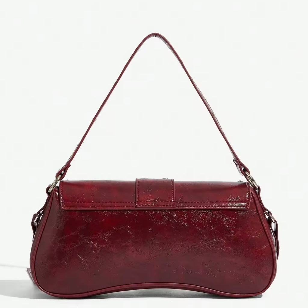 Sac Moto Punk à Rivets – Cuir PU Premium