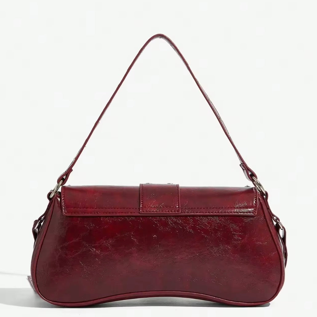 Sac Moto Punk à Rivets – Cuir PU Premium