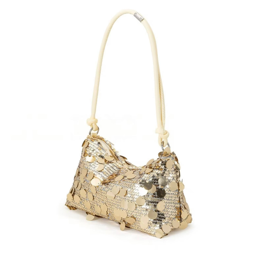 Sac à Main Vintage à Paillettes – Pochette Élégante Toutes Saisons