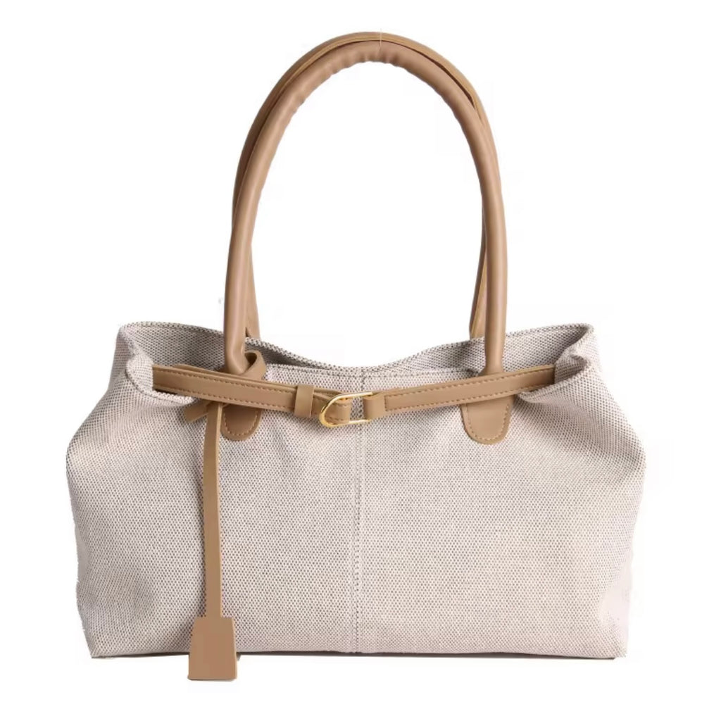 Sac Toile Capri — Bandoulière Vintage Grande Capacité, L'Allure Bohème du Quotidien