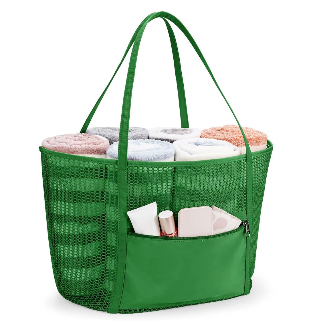 Tote Soleil — Sac de Plage Grande Capacité en Maille, L'Incontournable de Tes Étés