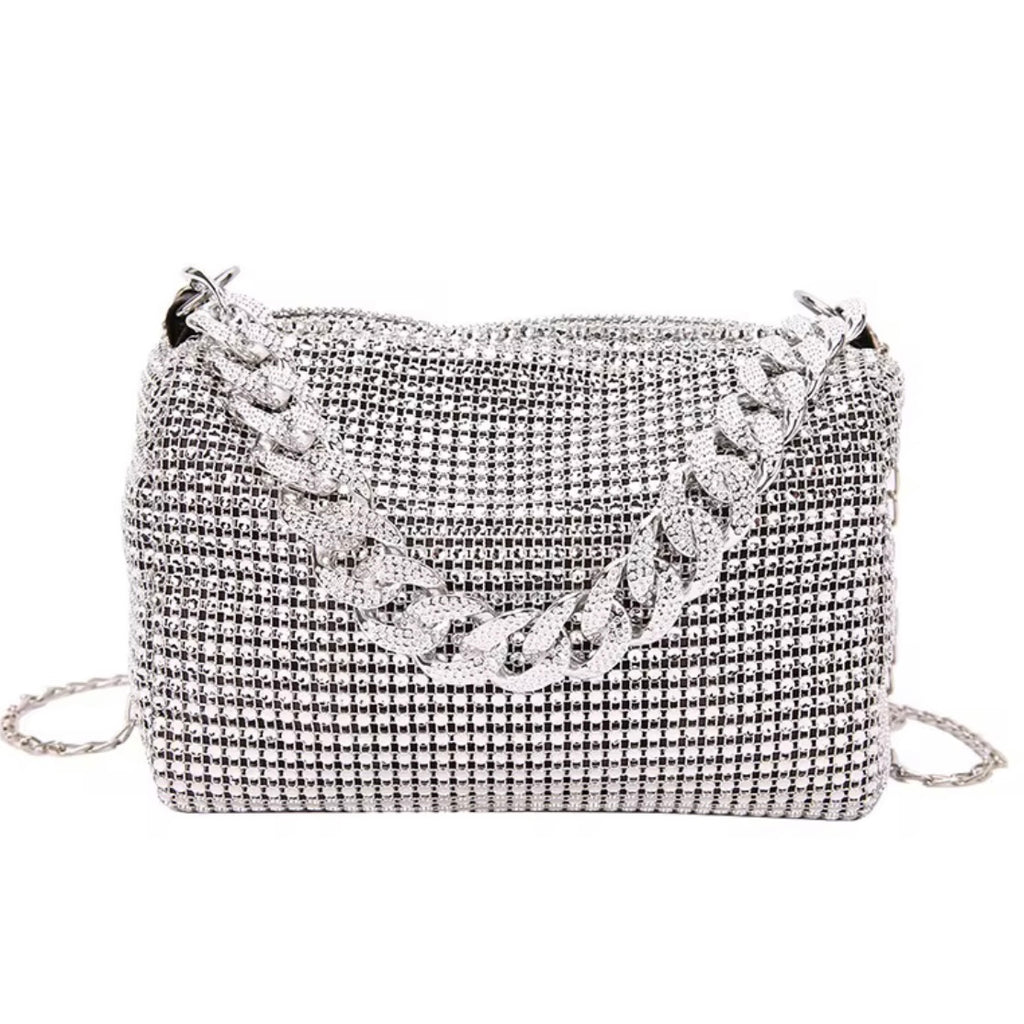 Mini Sac Étoile — Bandoulière Soirée à Strass, Le Bijou de Ton Été